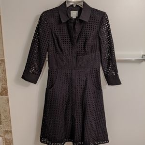 Anthropologie Maeve eyelet dress with pockets!